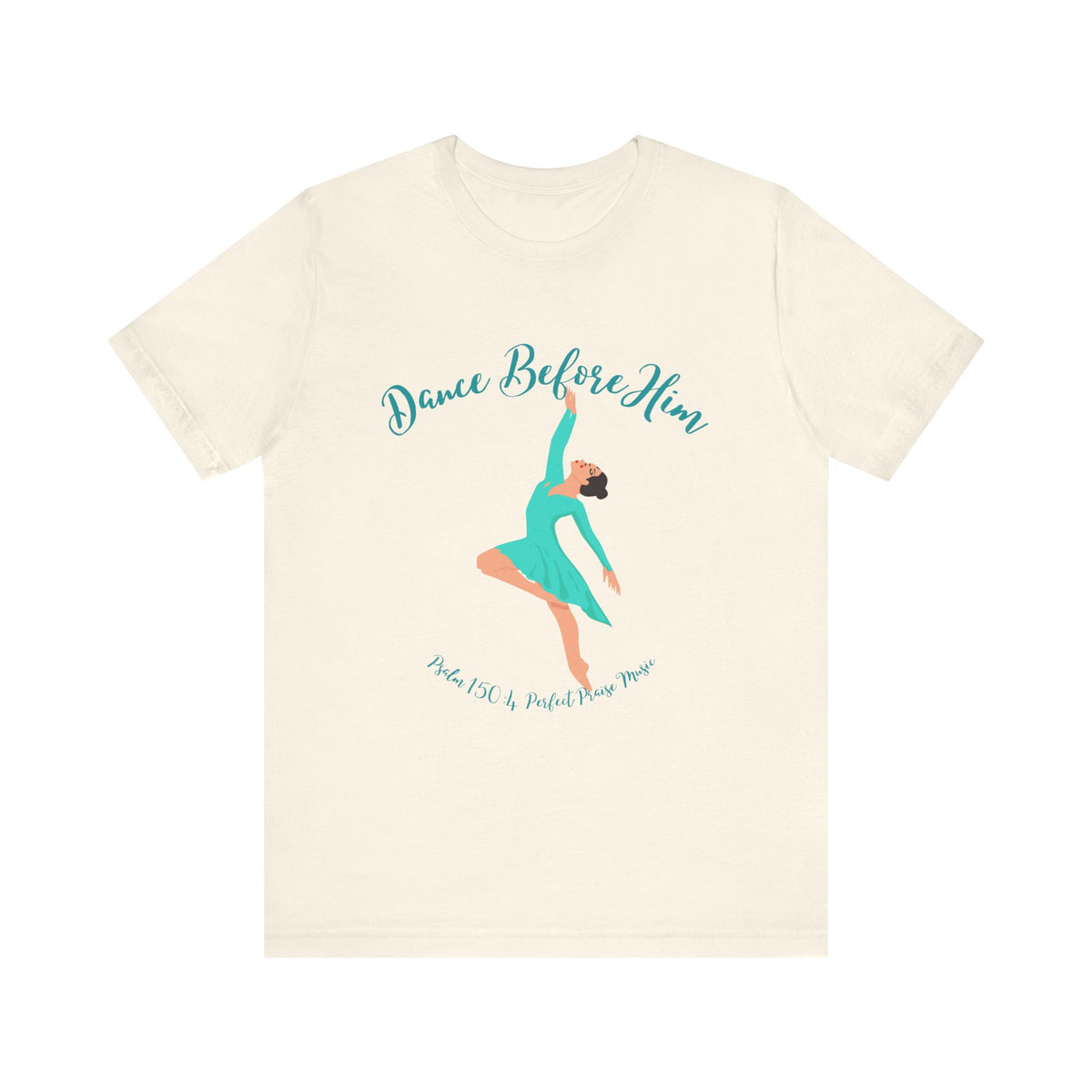 Dance Before Him Adult Worship Unisex Jersey Short Sleeve Tee