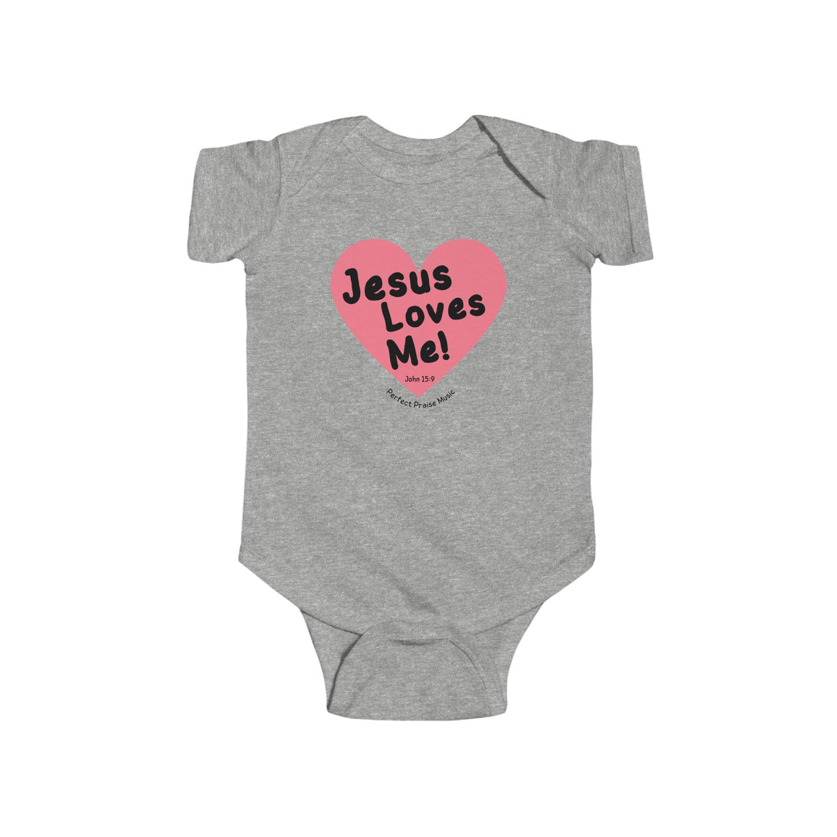 Jesus Loves Me Onesie