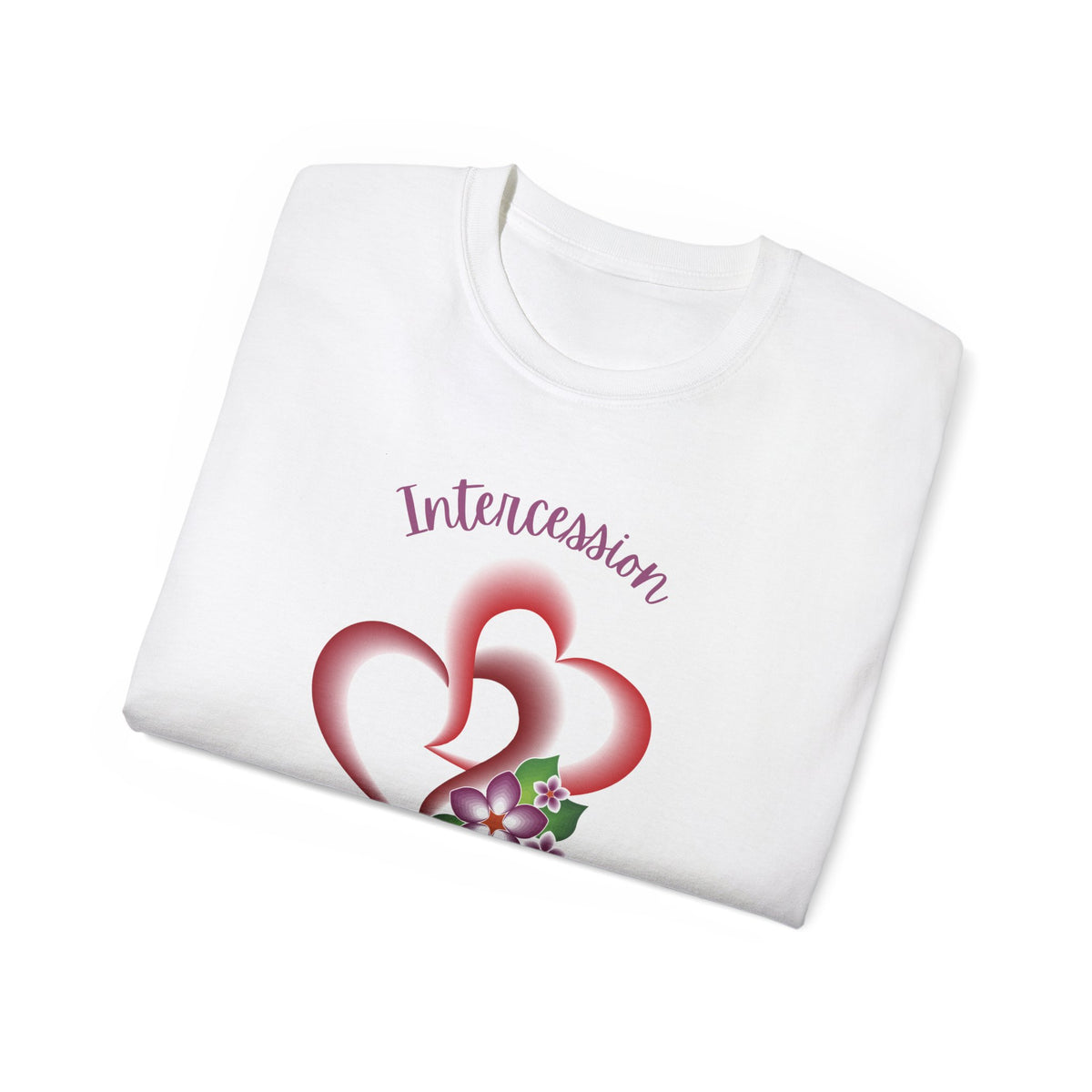 Intercession Love in Action Adult Worship Unisex Ultra Cotton Tee