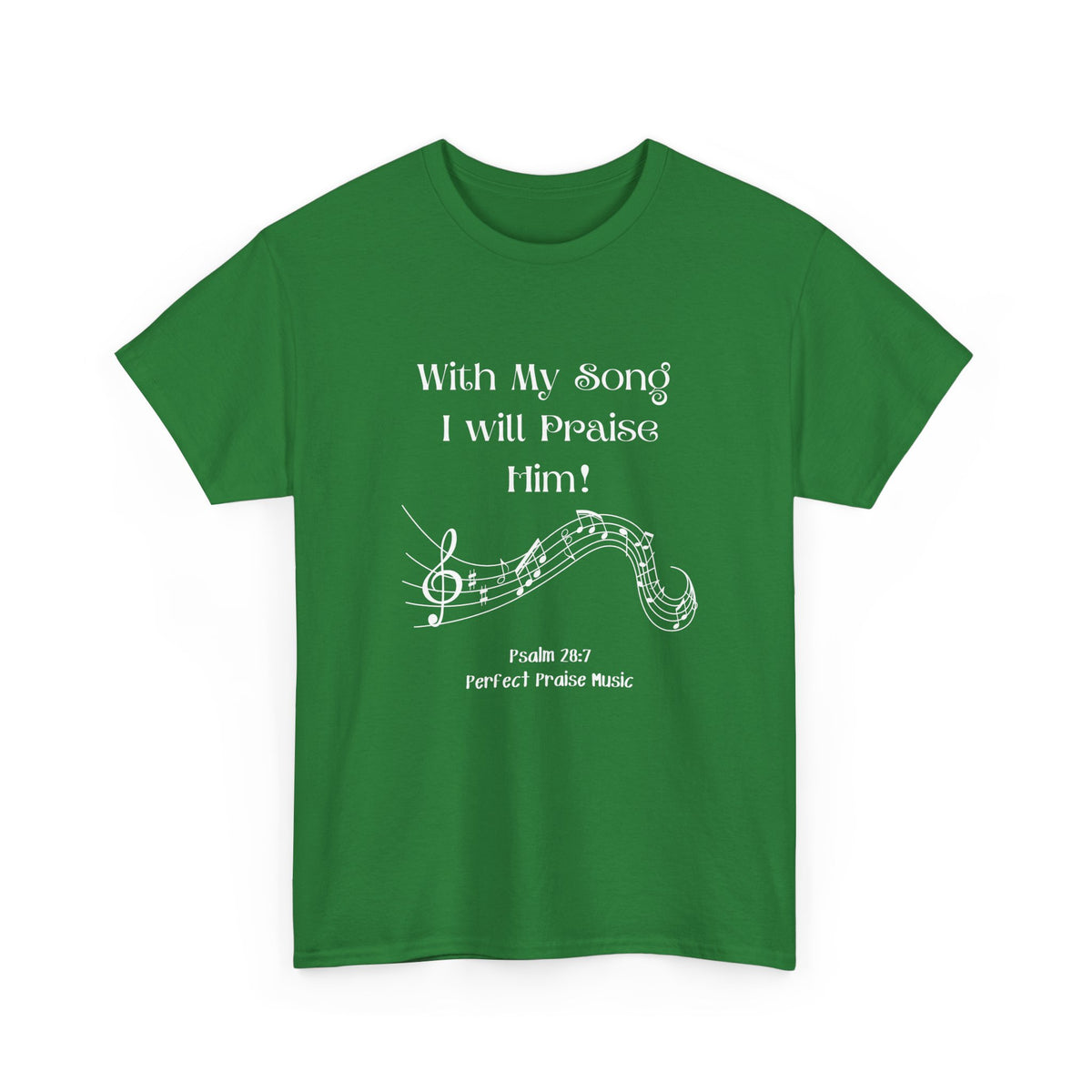&quot;With My Song&quot; Adult Worship Tee