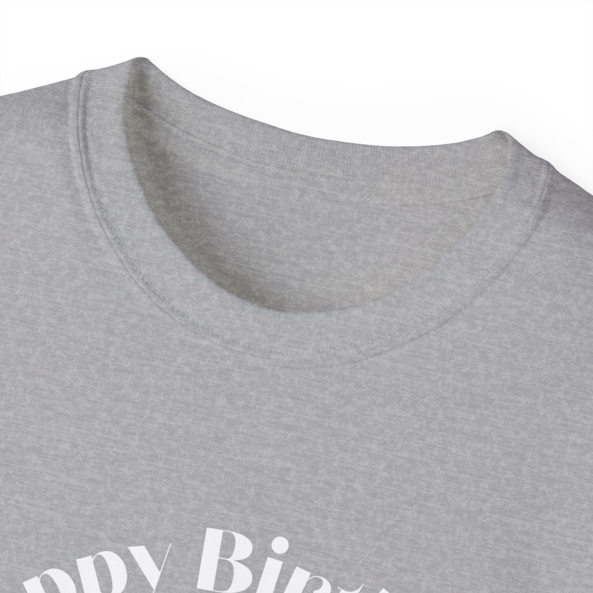 Happy Birthday Jesus Adult Unisex Ultra Cotton Tee