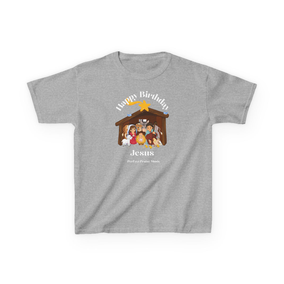 Happy Birthday Jesus Kids Heavy Cotton™ Tee