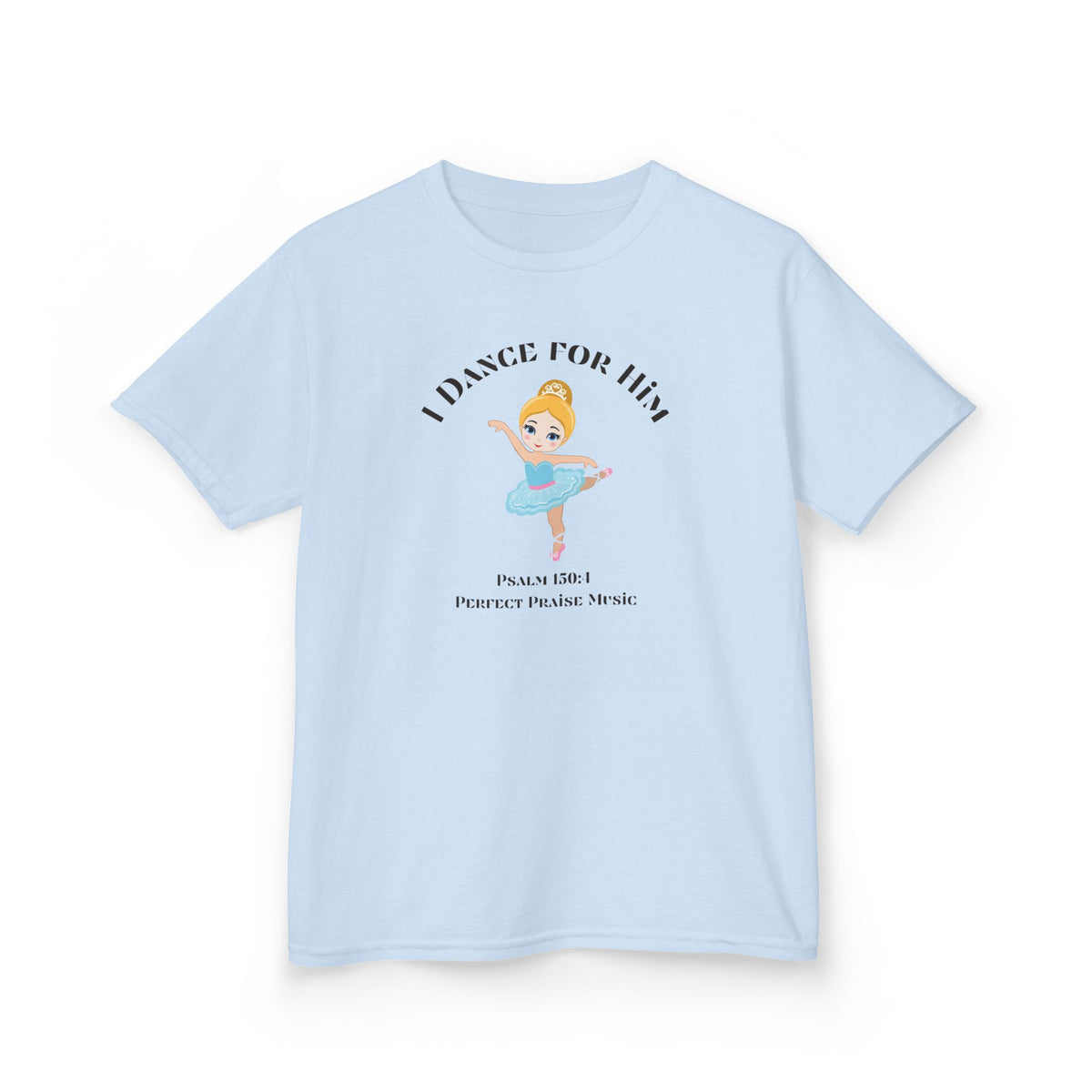 I Dance for Him Youth Worship Tee (Blonde)