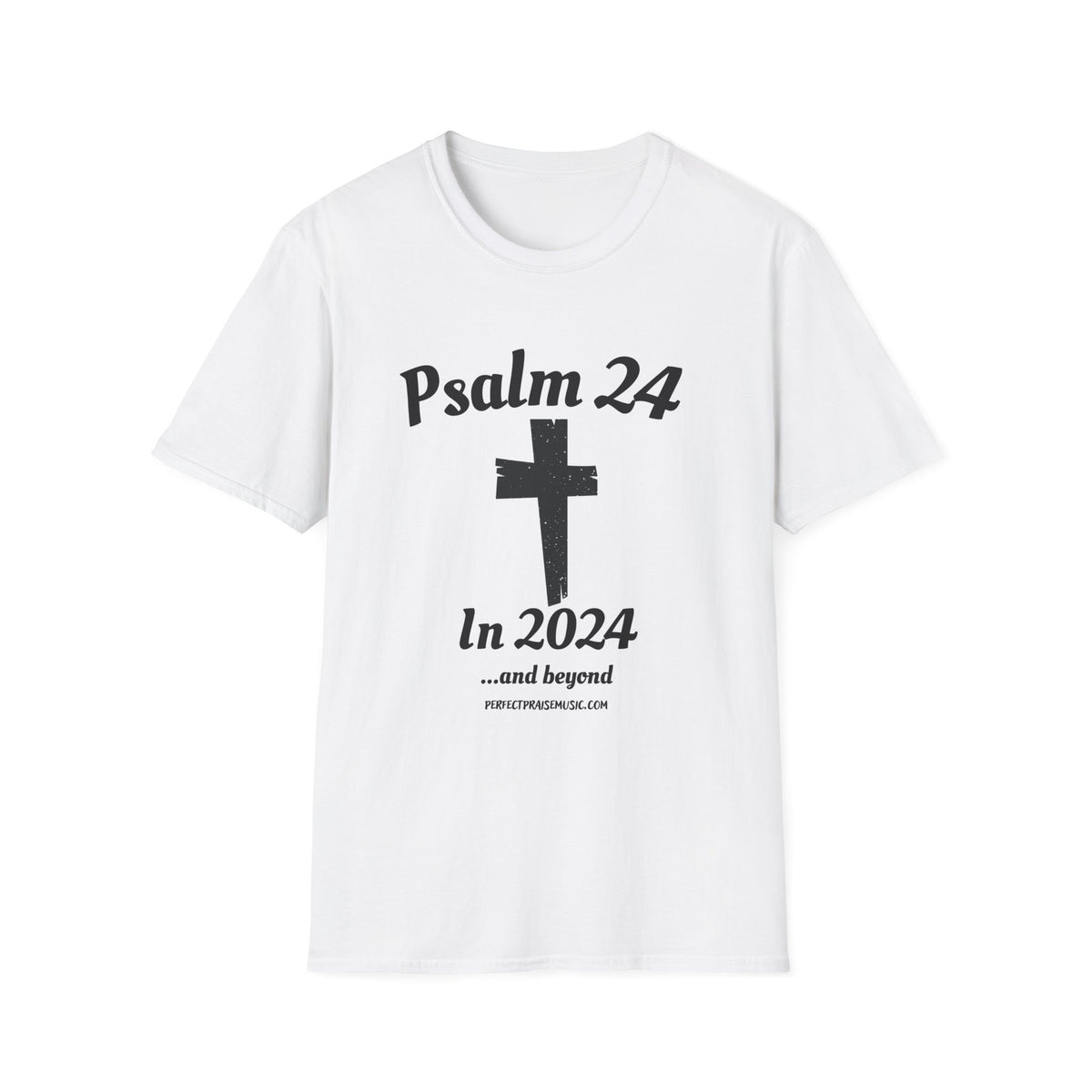 Psalm 24 Tee with cross
