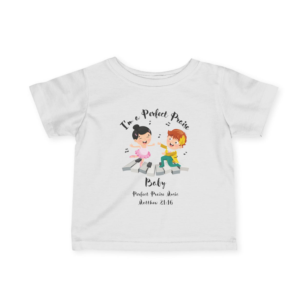 &quot;I&#39;m a Perfect Praise Baby&quot; Toddler Worship Tee