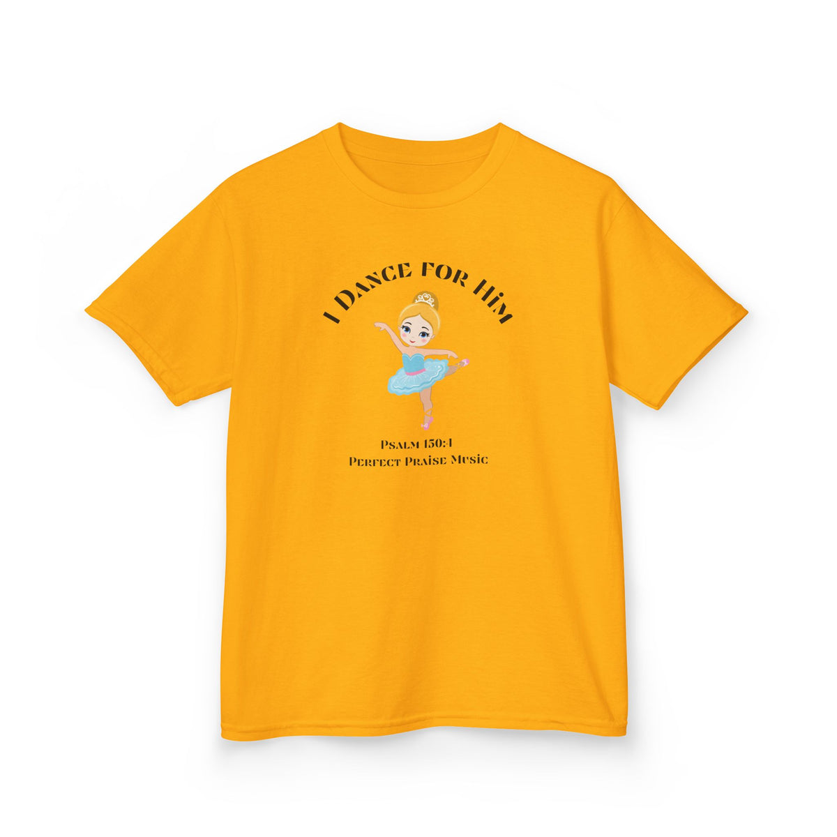 I Dance for Him Youth Worship Tee (Blonde)