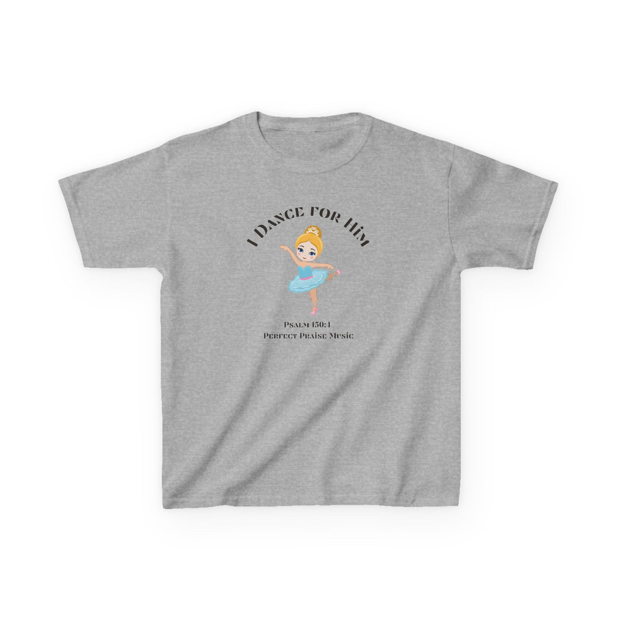 I Dance for Him Youth Worship Tee (Blonde)
