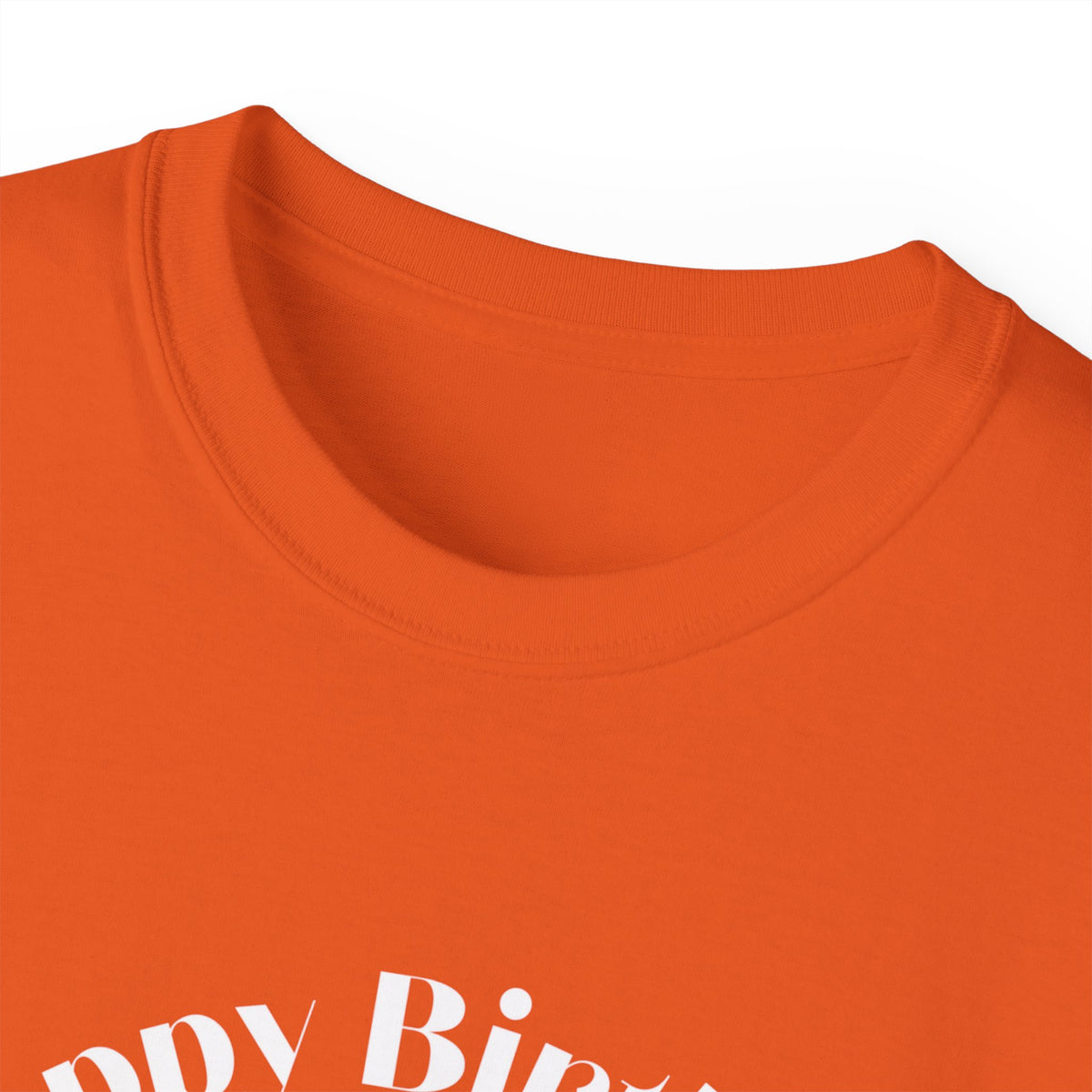 Happy Birthday Jesus Adult Unisex Ultra Cotton Tee