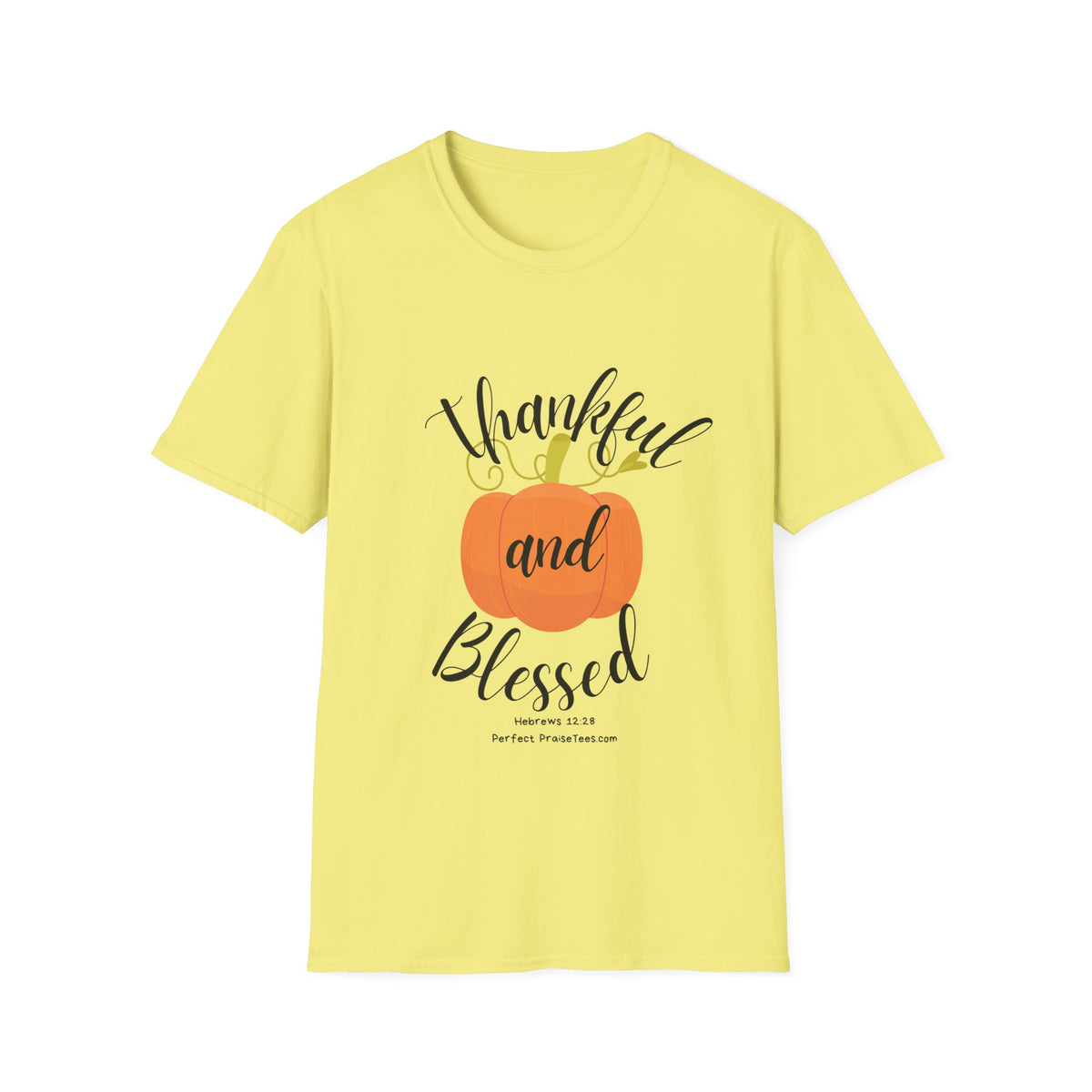 Thankful and Blessed Adult Tee
