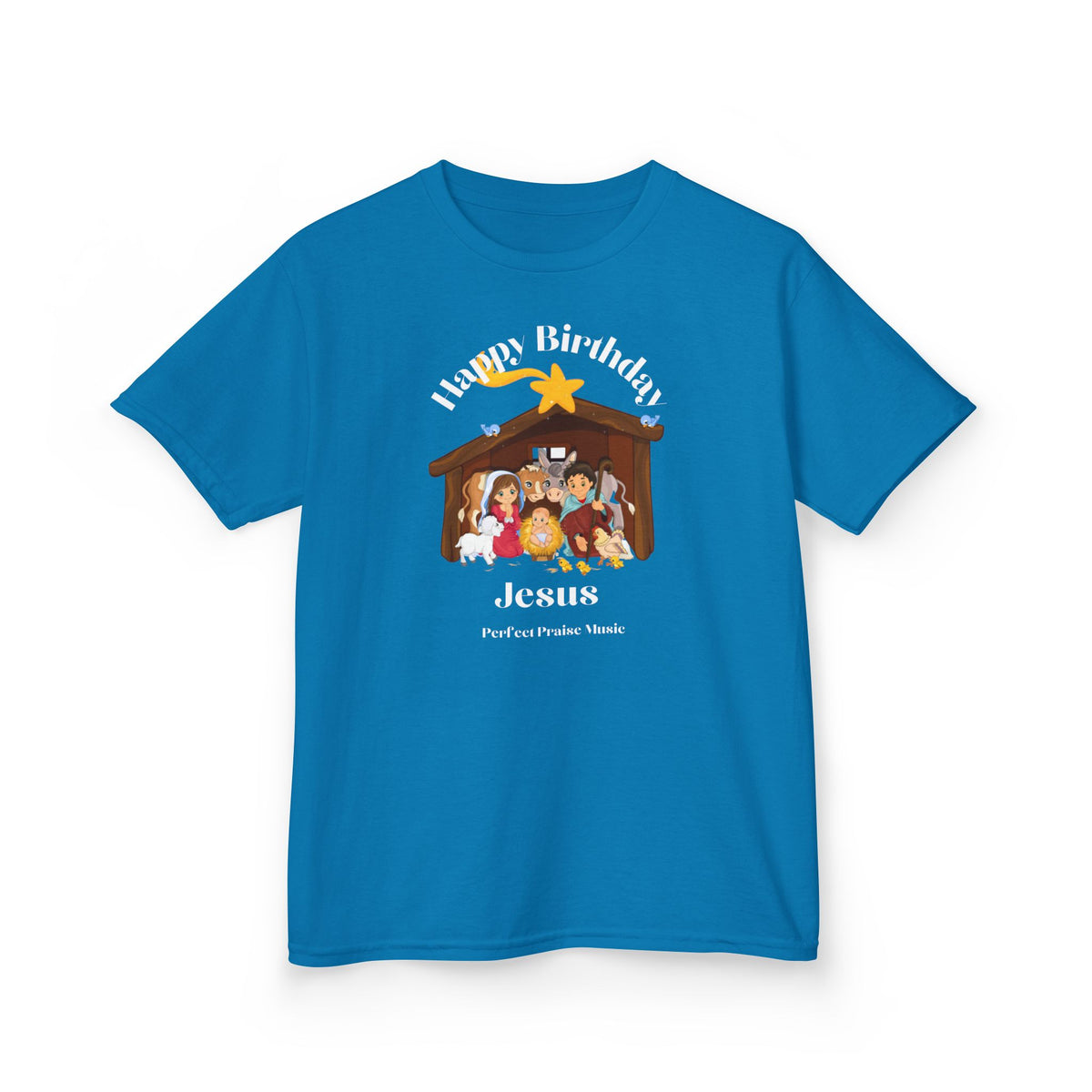 Happy Birthday Jesus Kids Heavy Cotton™ Tee