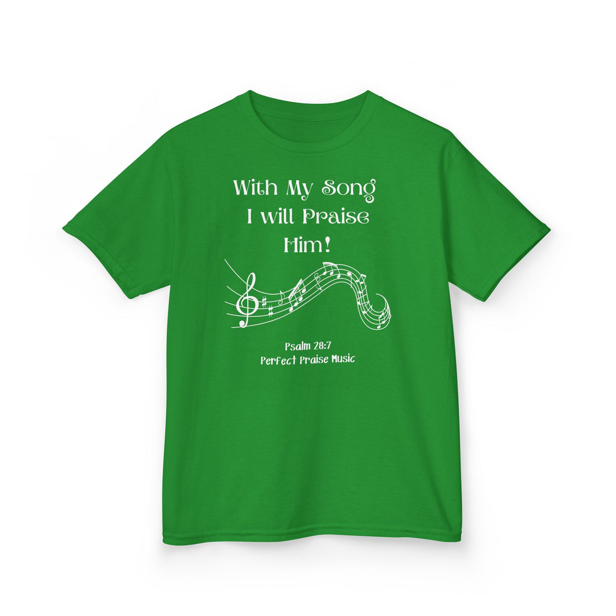 &quot;With My Song&quot; Kids Heavy Cotton™ Tee