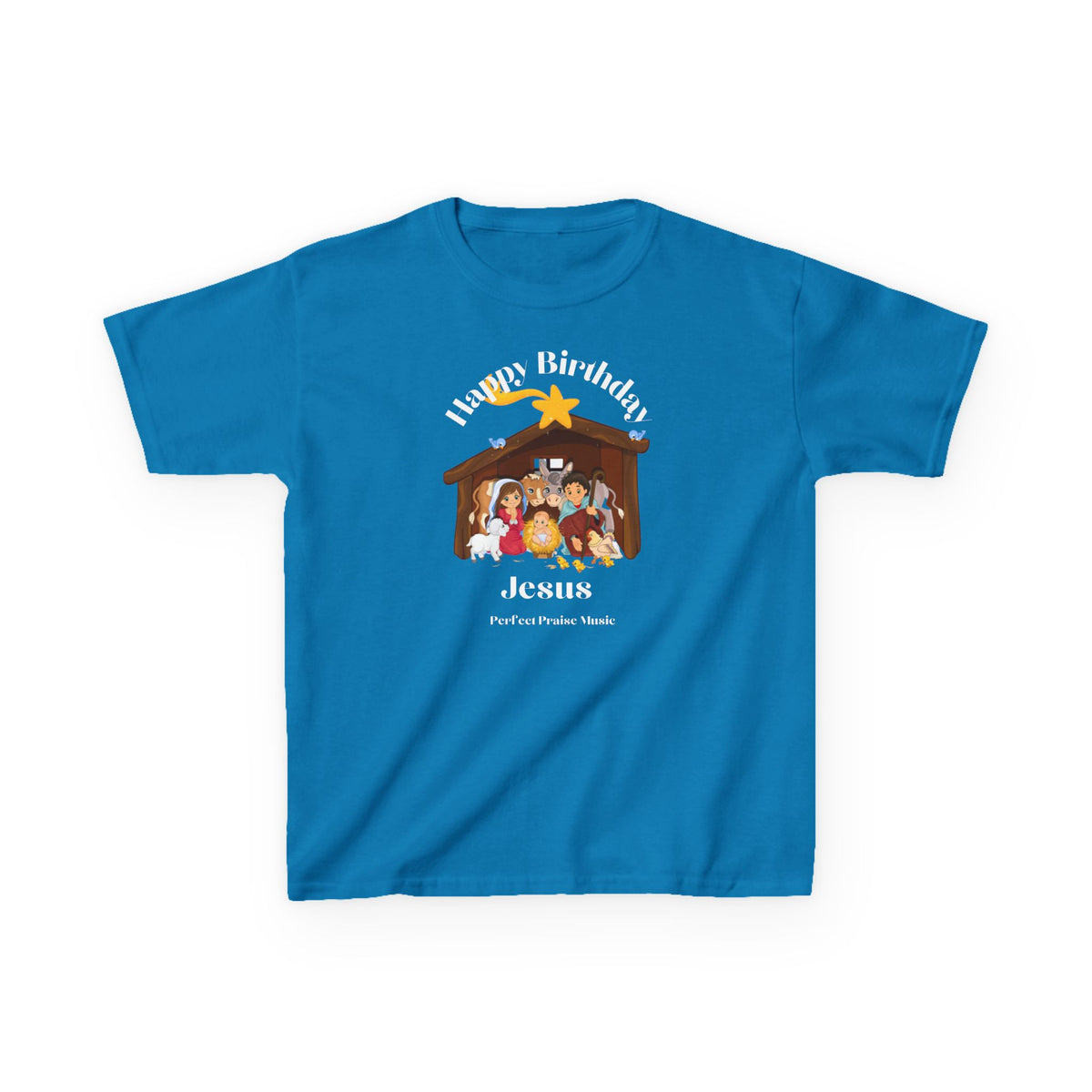 Happy Birthday Jesus Kids Heavy Cotton™ Tee