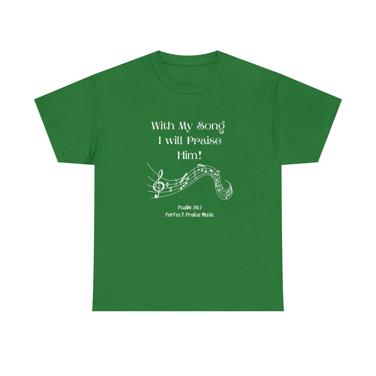 &quot;With My Song&quot; Adult Worship Tee