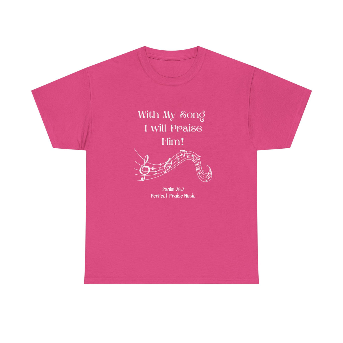 &quot;With My Song&quot; Adult Worship Tee