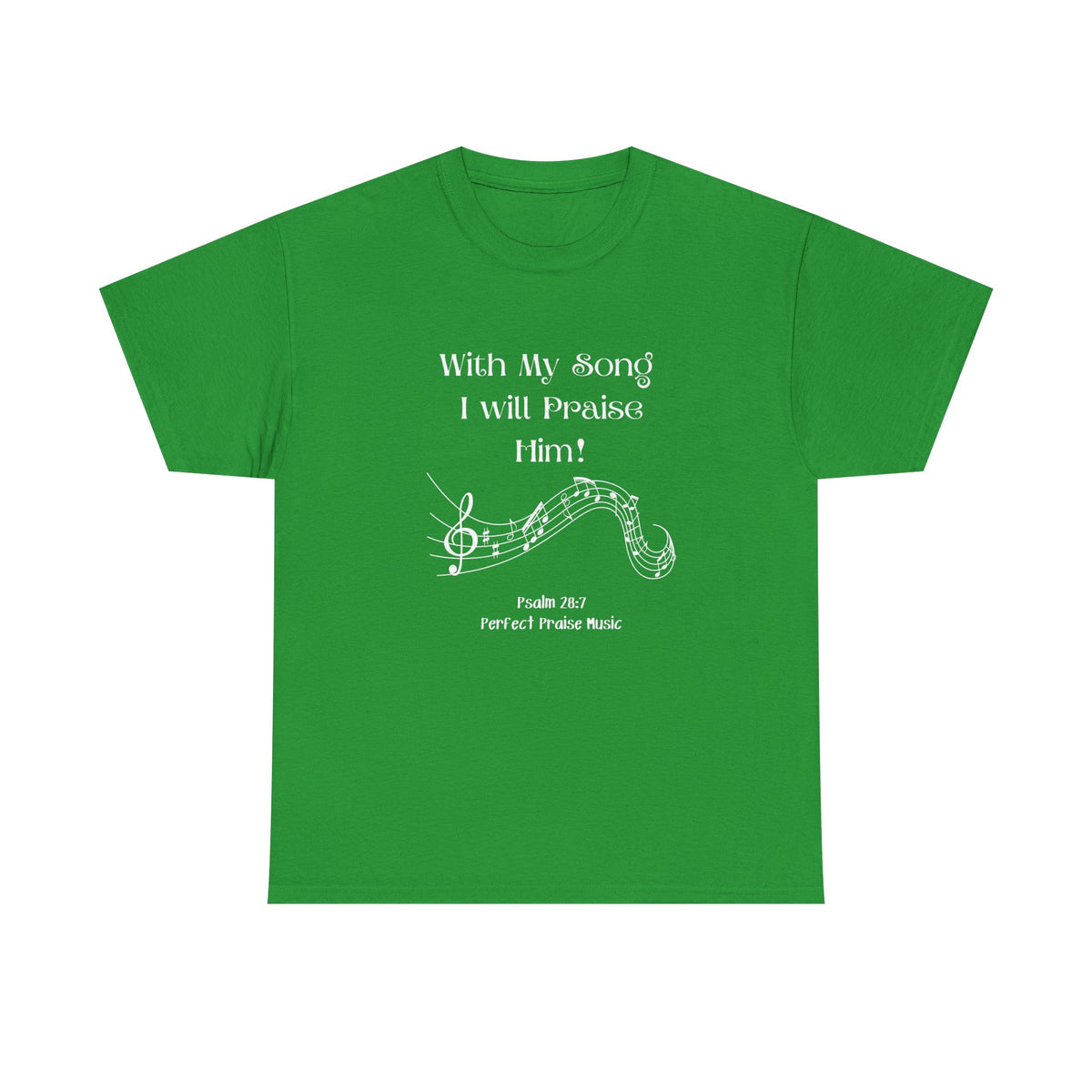&quot;With My Song&quot; Adult Worship Tee