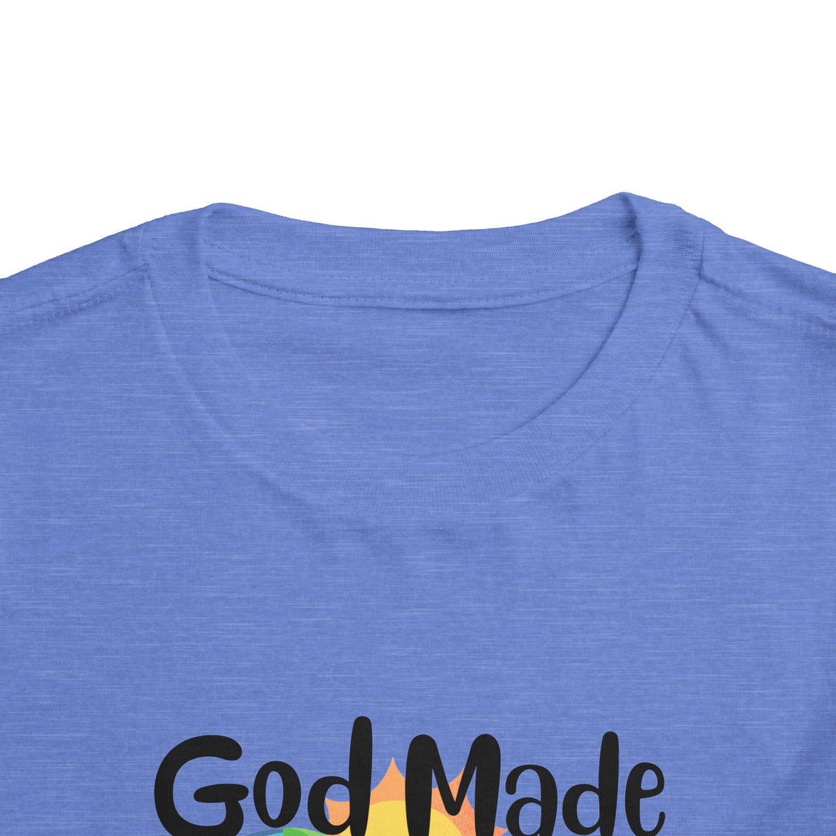 God Made the World toddler tee 2