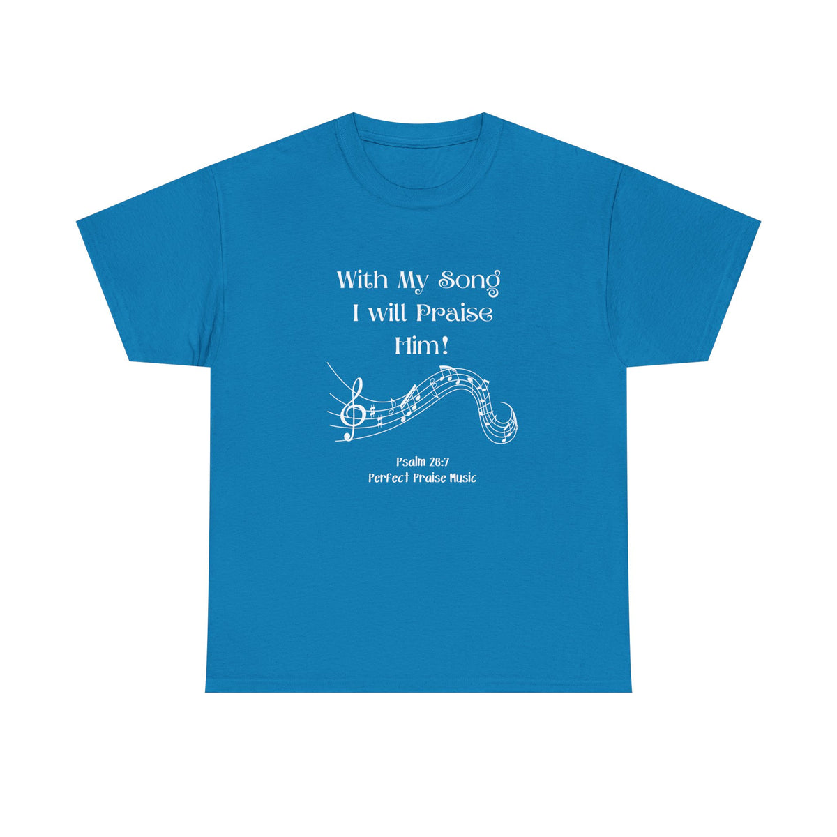 &quot;With My Song&quot; Adult Worship Tee