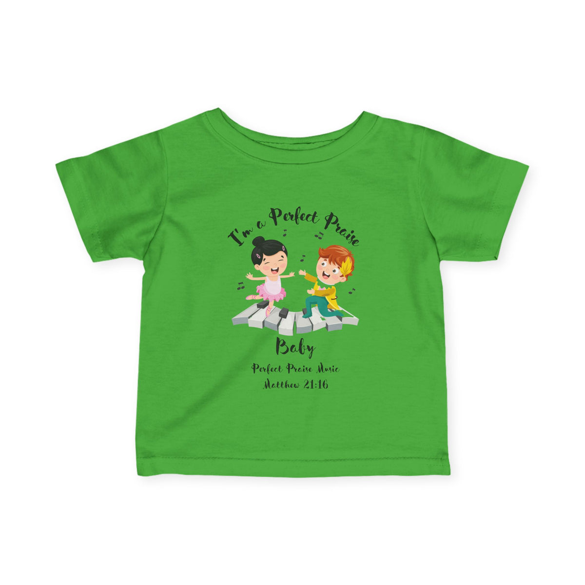 &quot;I&#39;m a Perfect Praise Baby&quot; Toddler Worship Tee