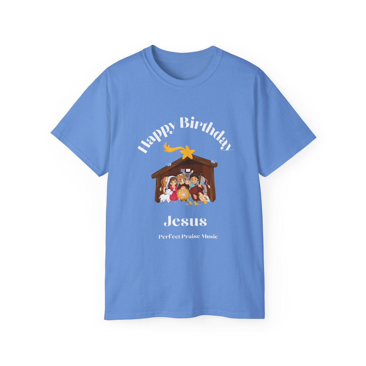 Happy Birthday Jesus Adult Unisex Ultra Cotton Tee