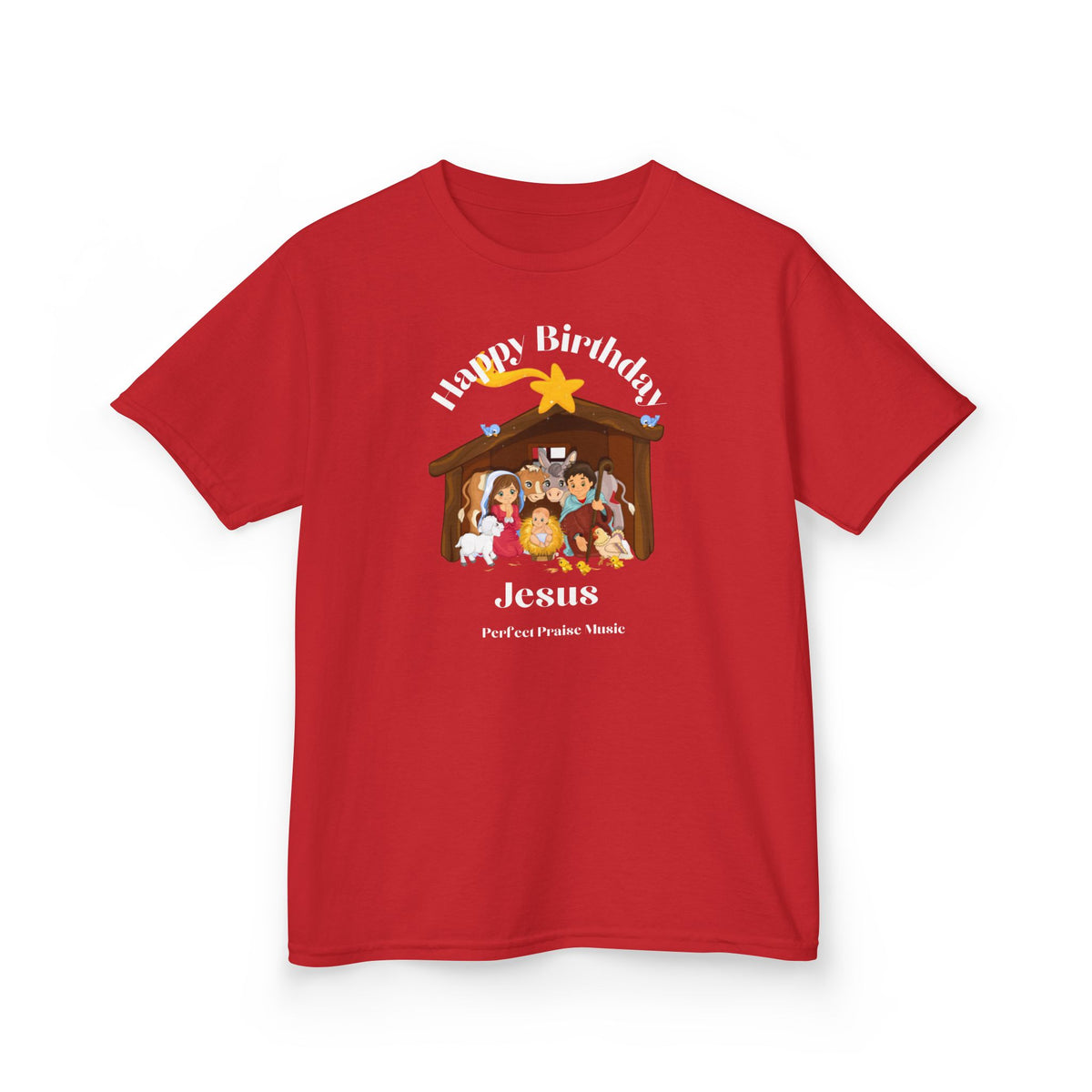 Happy Birthday Jesus Kids Heavy Cotton™ Tee