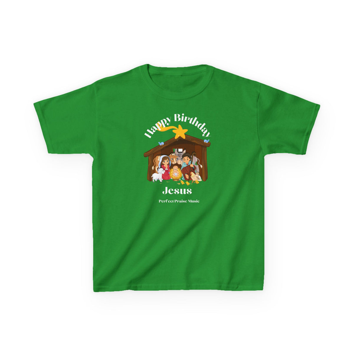 Happy Birthday Jesus Kids Heavy Cotton™ Tee
