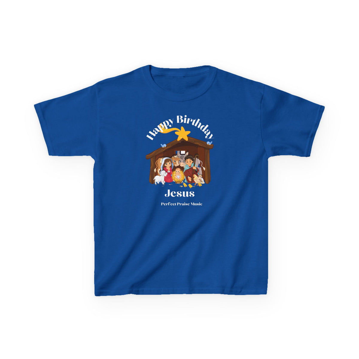 Happy Birthday Jesus Kids Heavy Cotton™ Tee