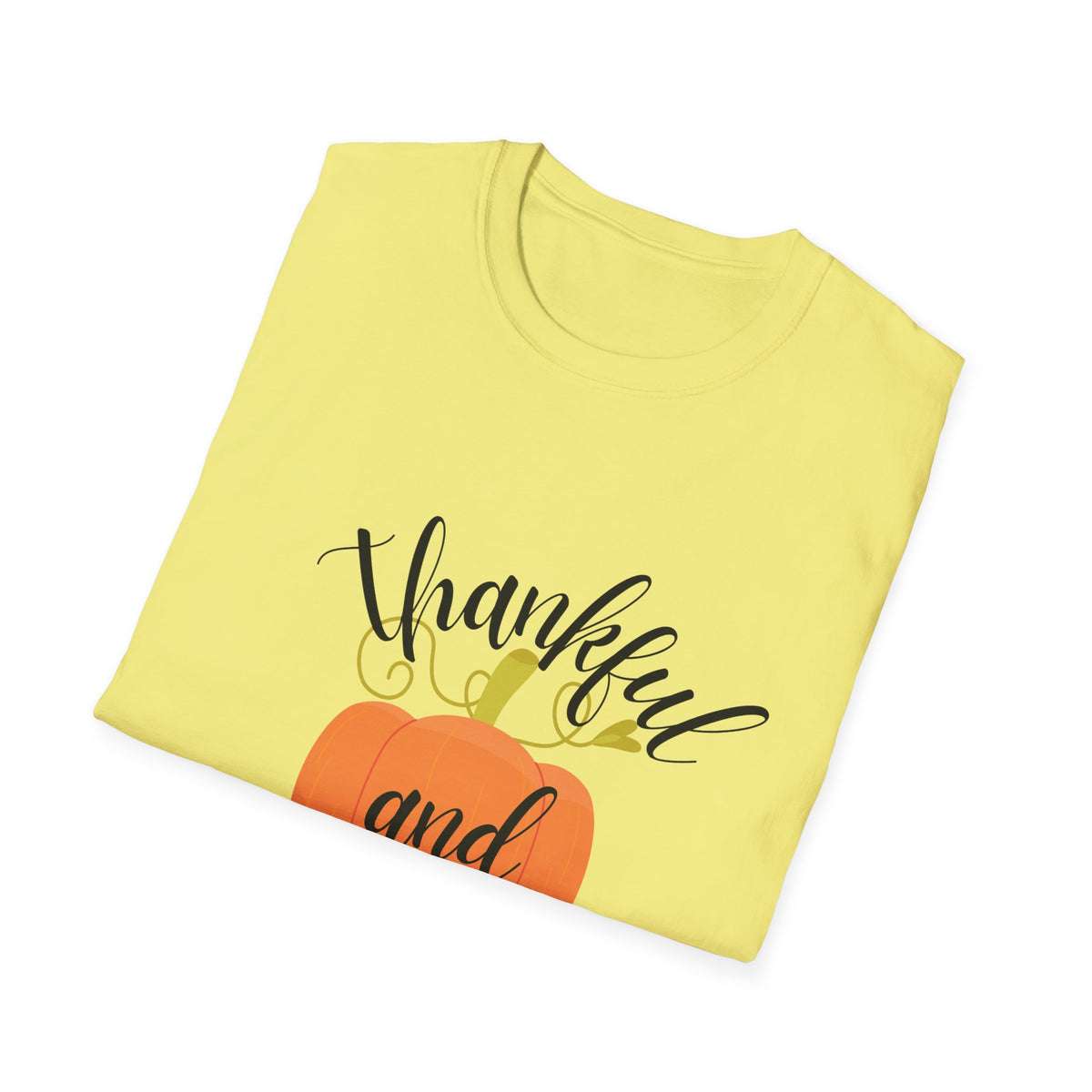 Thankful and Blessed Adult Tee