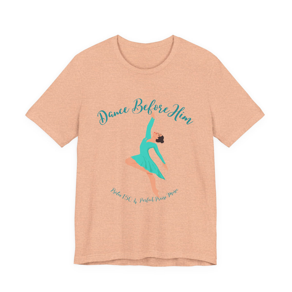 Dance Before Him Adult Worship Unisex Jersey Short Sleeve Tee