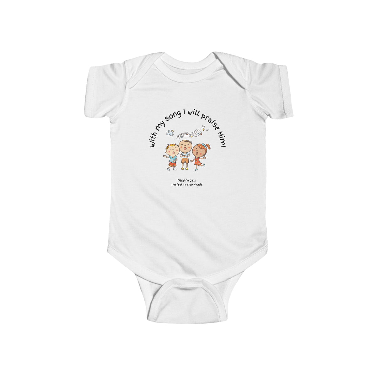 &quot;With My Song&quot; Baby Worship Bodysuit