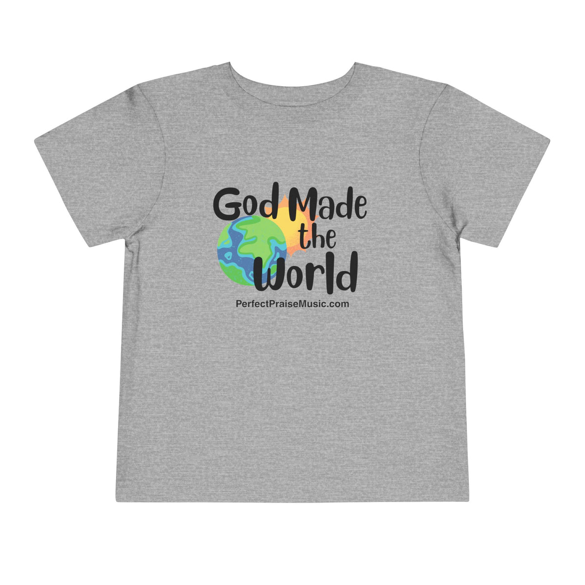 God Made the World toddler tee 2
