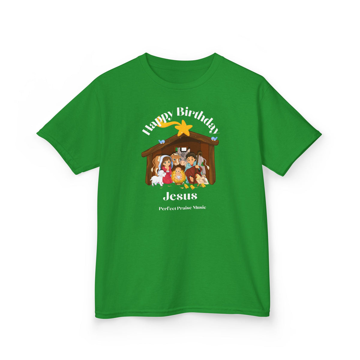 Happy Birthday Jesus Kids Heavy Cotton™ Tee
