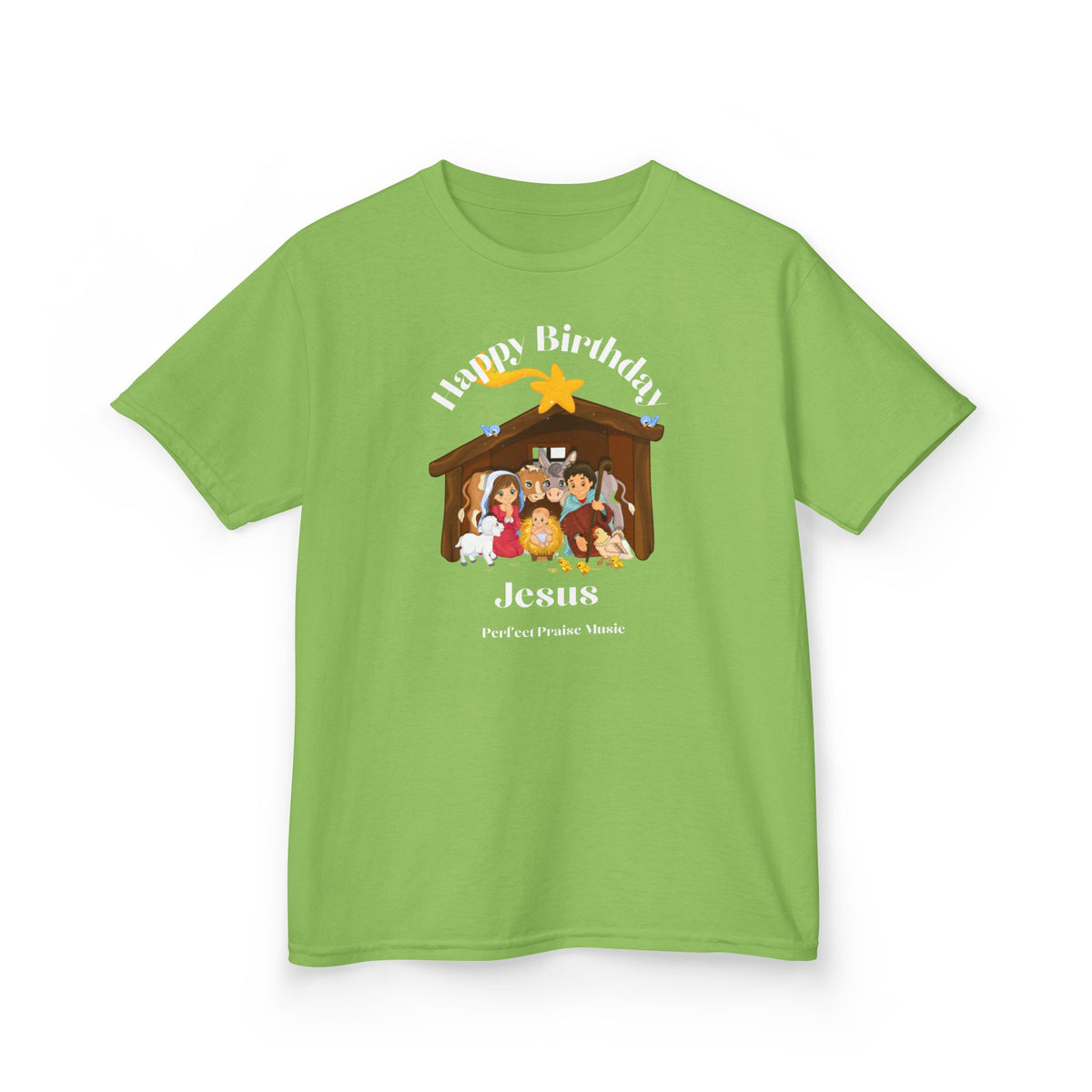 Happy Birthday Jesus Kids Heavy Cotton™ Tee