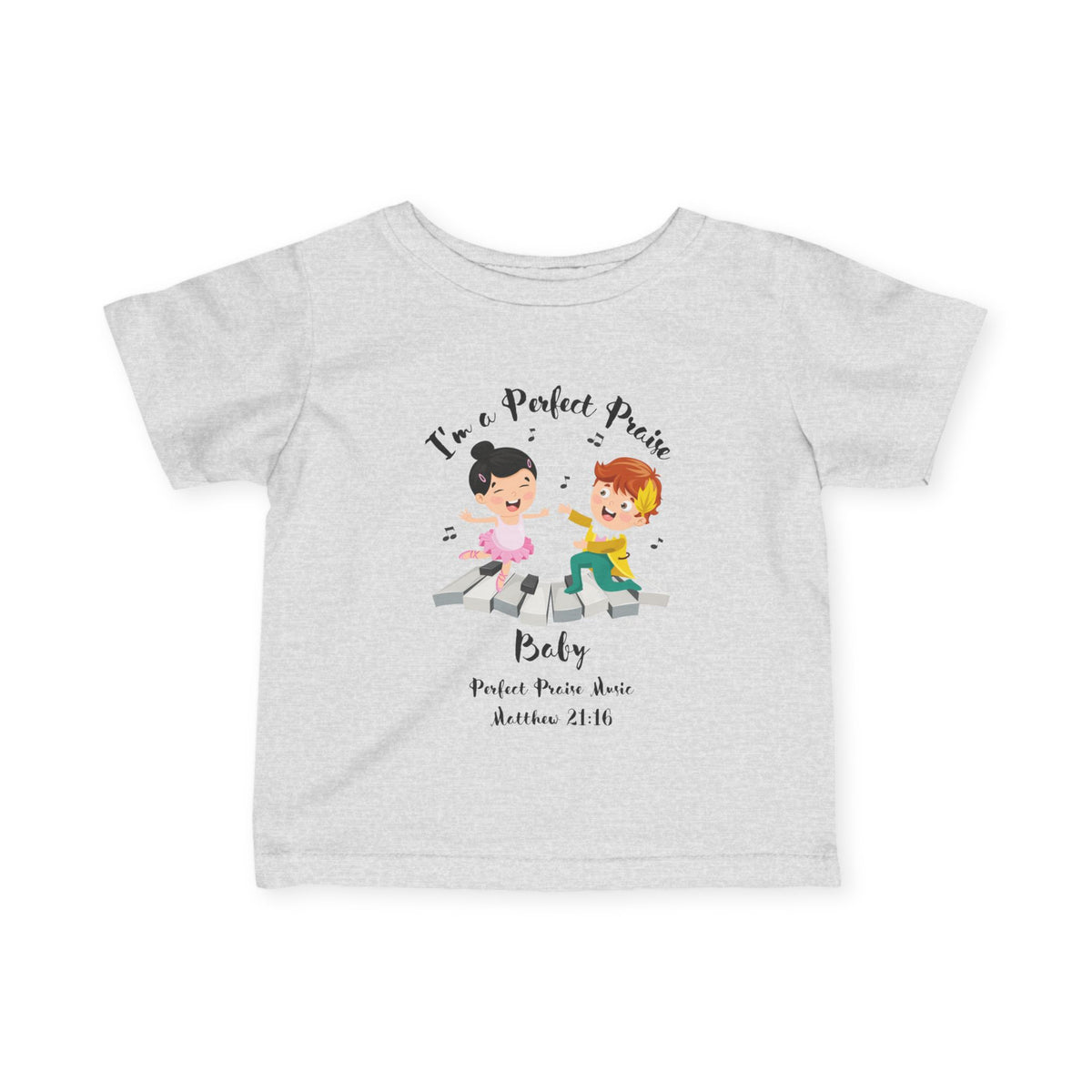 &quot;I&#39;m a Perfect Praise Baby&quot; Toddler Worship Tee