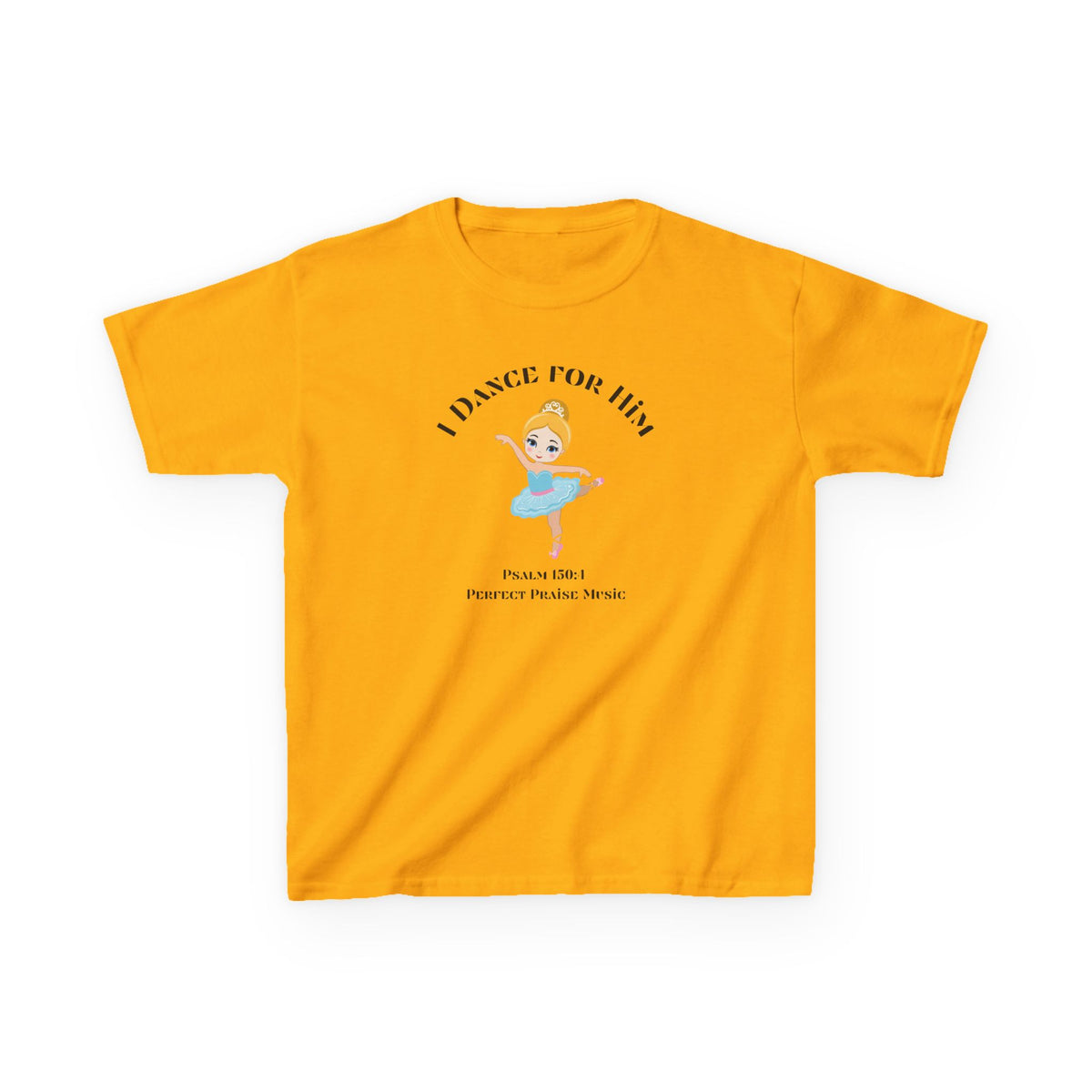 I Dance for Him Youth Worship Tee (Blonde)
