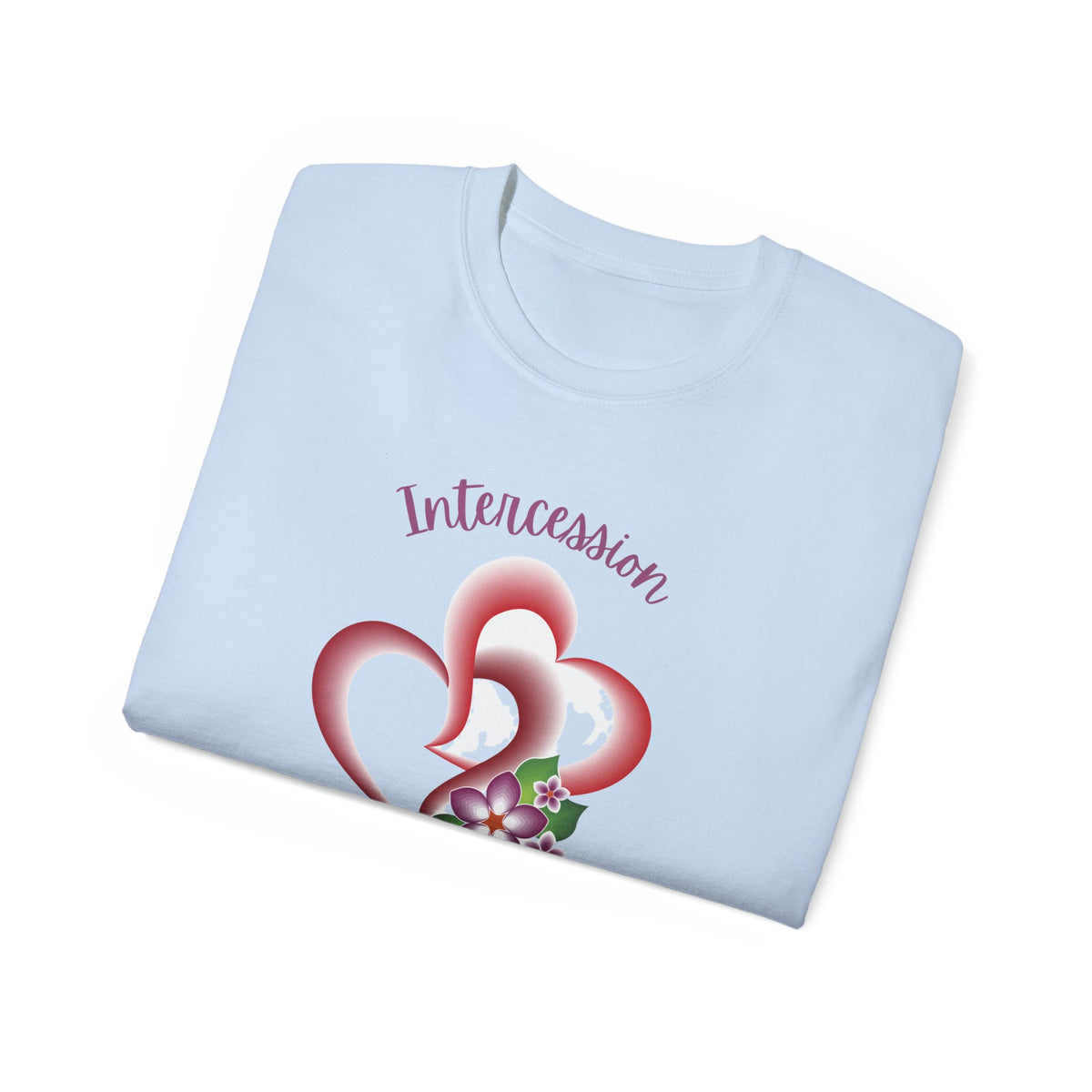 Intercession Love in Action Adult Worship Unisex Ultra Cotton Tee