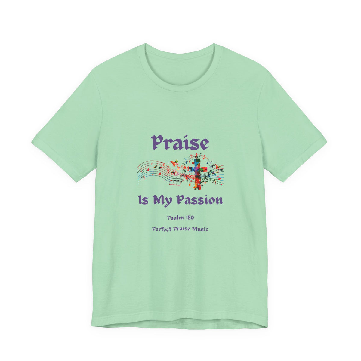 Praise is My Passion Adult Worship Tee Unisex Jersey Short Sleeve Tee