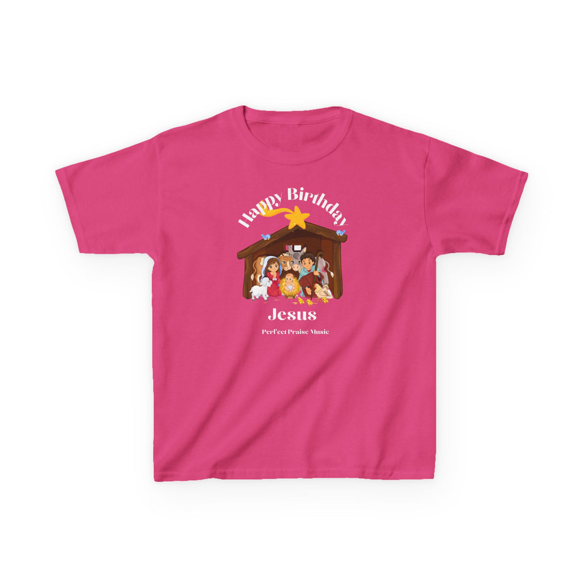Happy Birthday Jesus Kids Heavy Cotton™ Tee