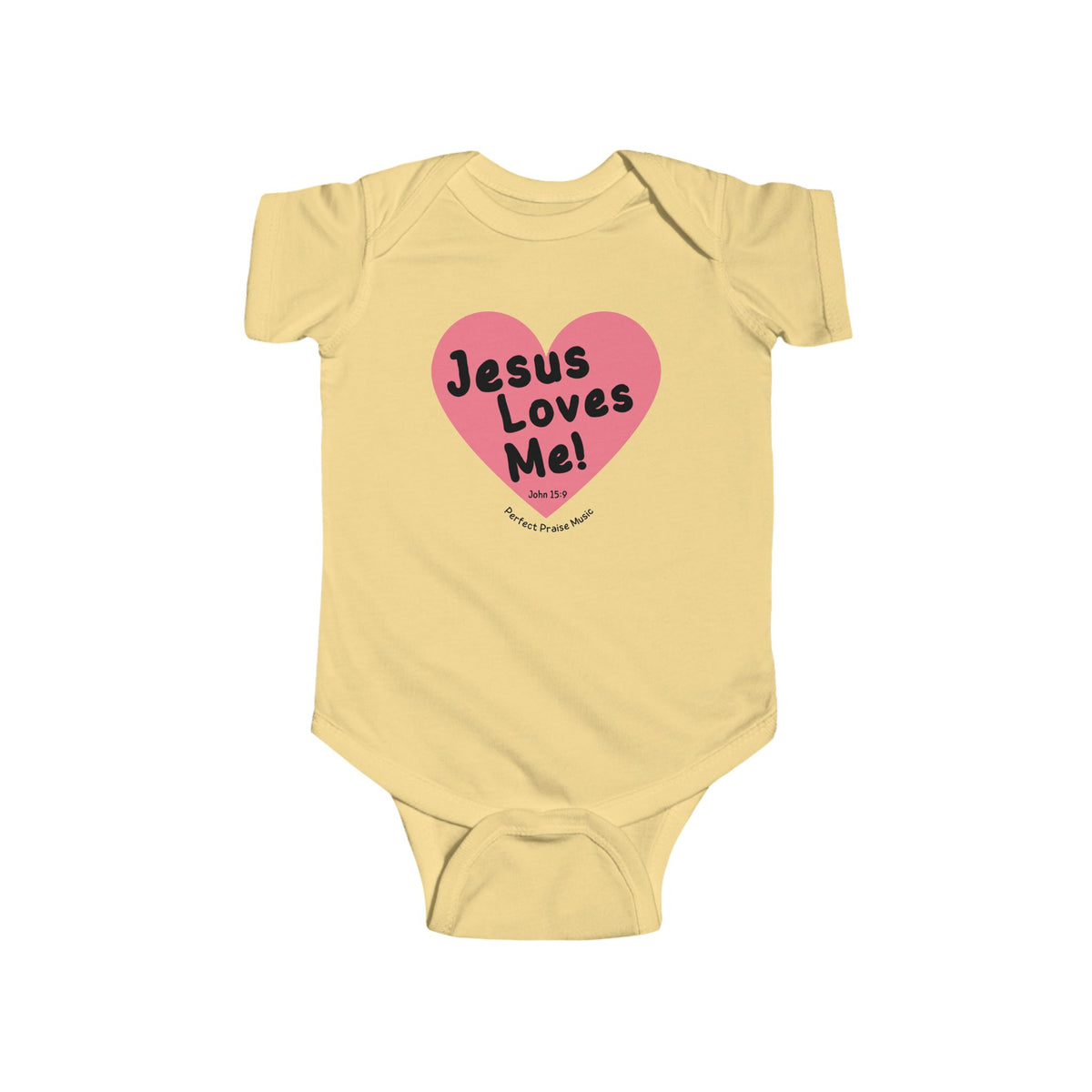 Jesus Loves Me Onesie