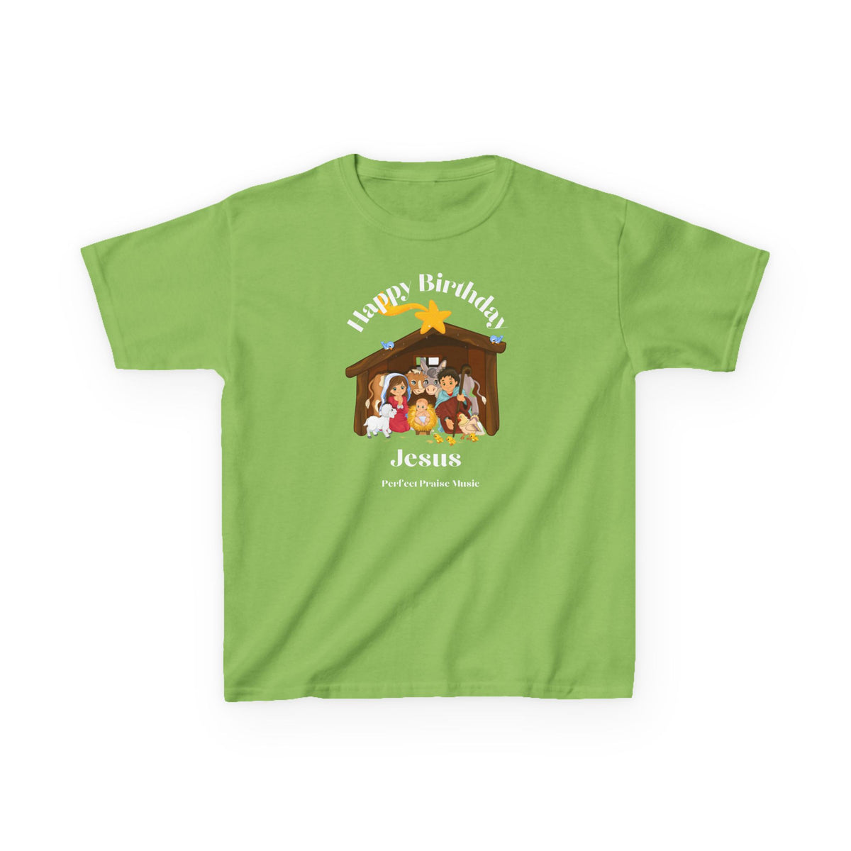Happy Birthday Jesus Kids Heavy Cotton™ Tee