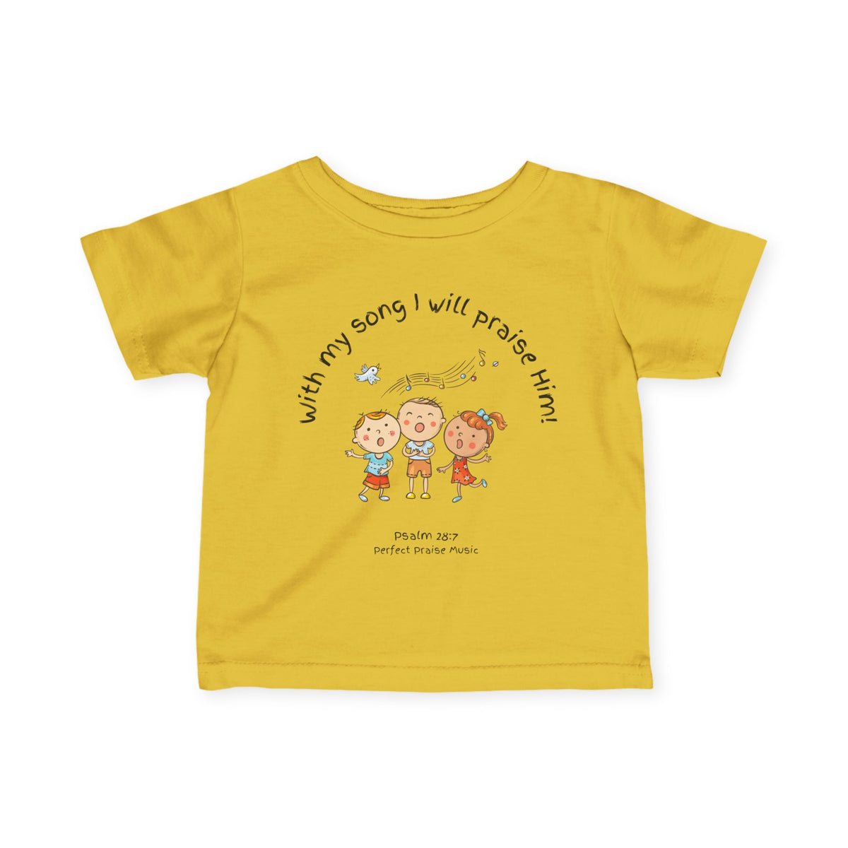 duplicate shirt - other is gildan &quot;With My Song&quot; Toddler Worship Tee