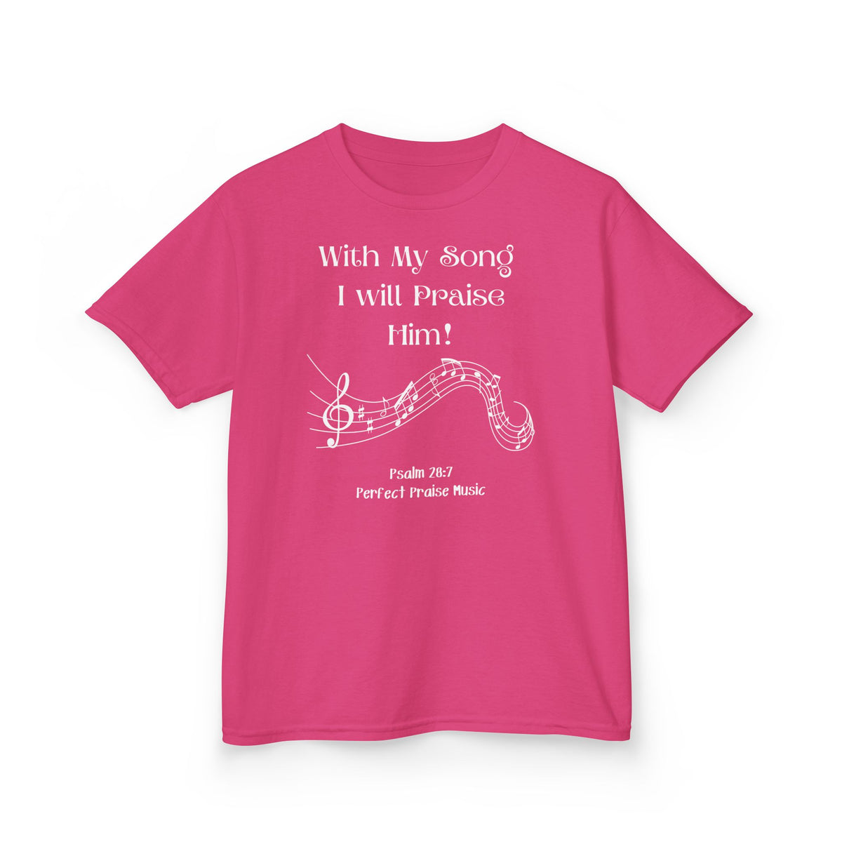 &quot;With My Song&quot; Kids Heavy Cotton™ Tee