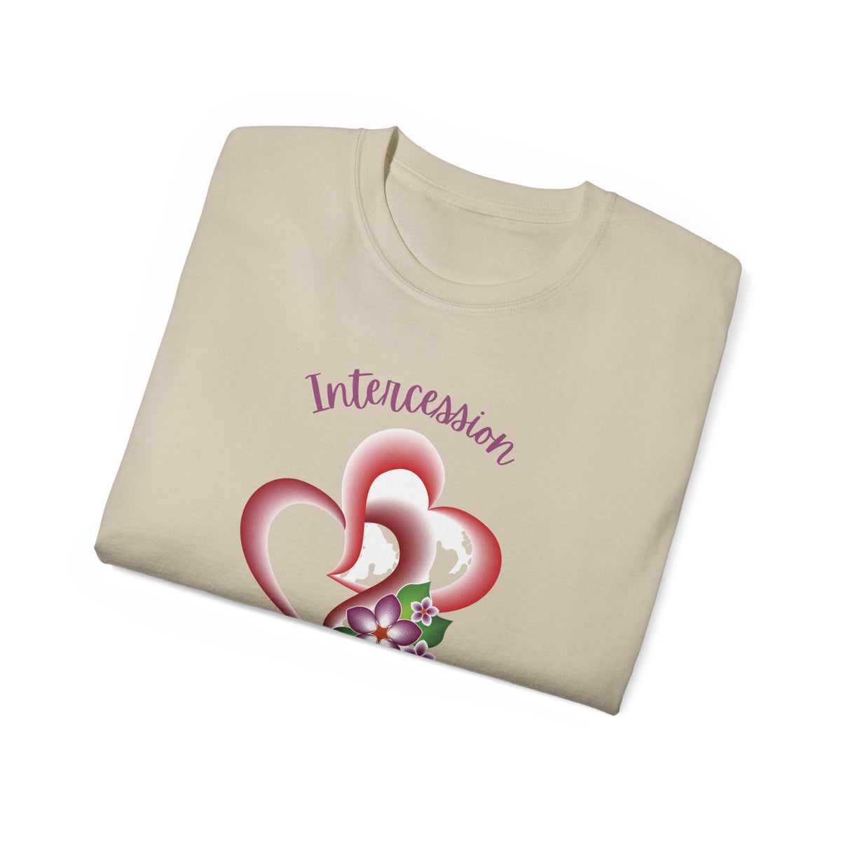 Intercession Love in Action Adult Worship Unisex Ultra Cotton Tee
