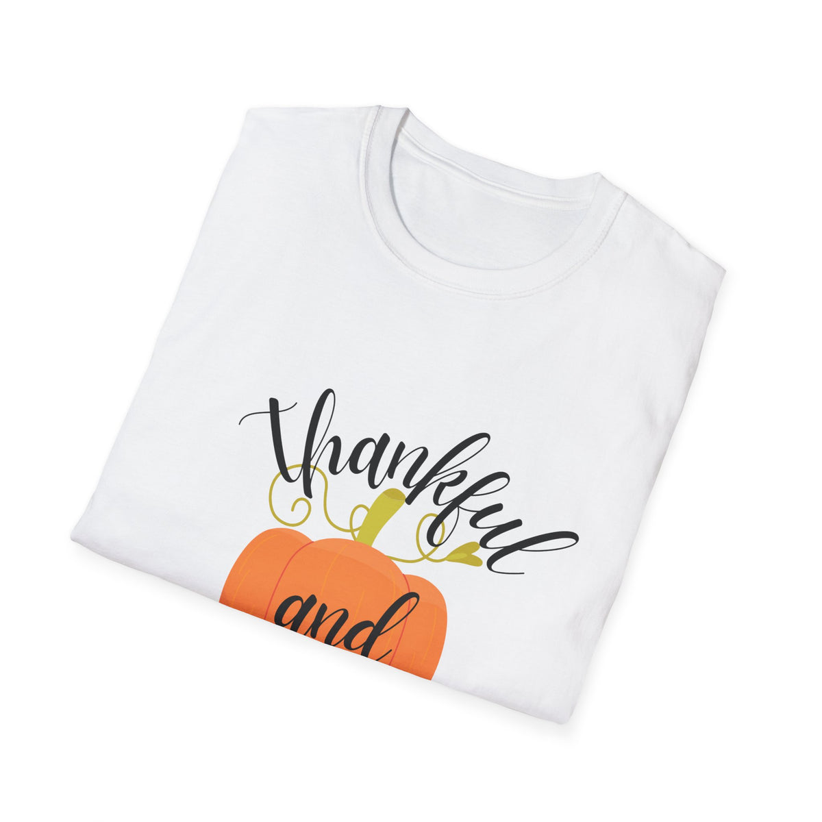 Thankful and Blessed Adult Tee