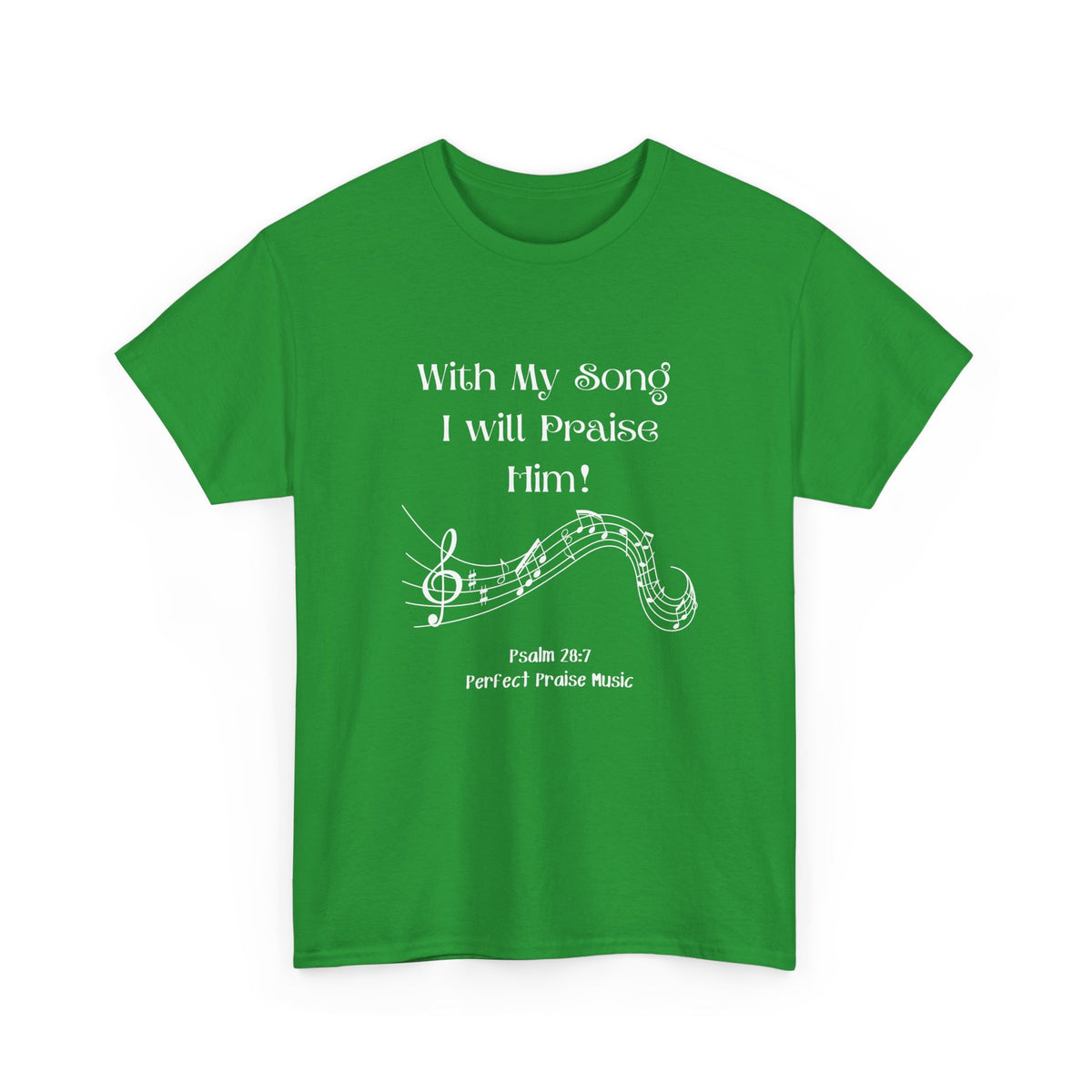 &quot;With My Song&quot; Adult Worship Tee