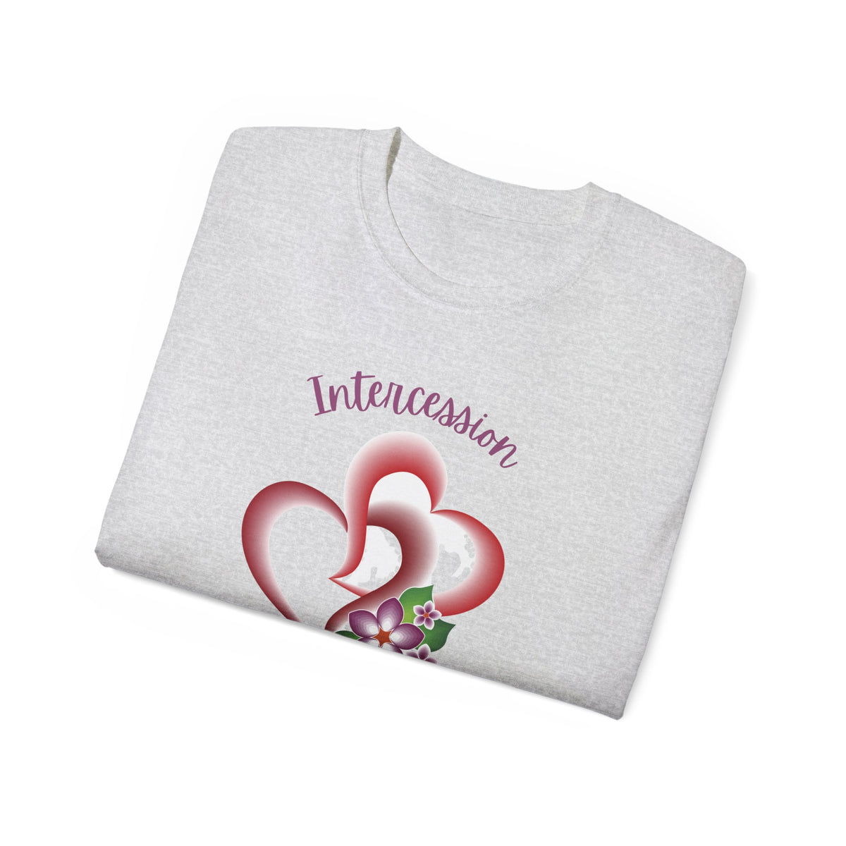 Intercession Love in Action Adult Worship Unisex Ultra Cotton Tee