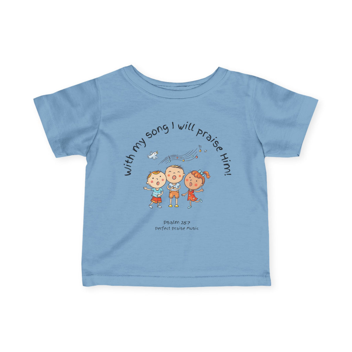 duplicate shirt - other is gildan &quot;With My Song&quot; Toddler Worship Tee
