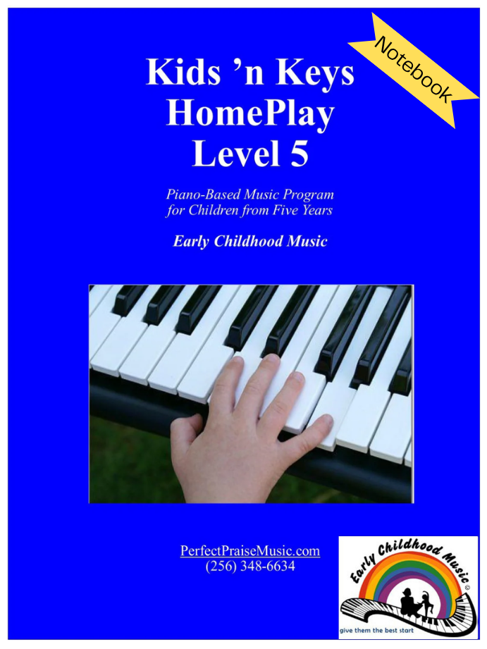 Kids N Keys Level 5 HomePlay Notebook