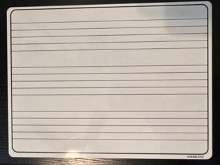 Music Staff White Board