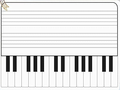 Piano Whiteboards